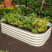 Boxed 4-in-1 Modular Metal Raised Bed (LOC: SR7Left-FP195)