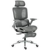 Boxed Ergonomic Office Chair, High Back Mesh Desk Chair (LOC: SR7Left-FP191)