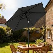 Boxed Outsunny Garden Parasol, 2m Outdoor Table Parasol Umbrella with Tilt (LOC: SR7Left-FP202)