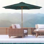 Boxed Outsunny 3m Garden Parasol With Rope Pulley Mechanism (LOC: SR7Left-FP208)