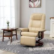 Boxed Ergonomic Office Recliner Sofa Chair PU Leather. (LOC: SR7Left-FP157)