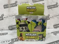 40 X BRAND NEW PACKS OF 36 ASSORTED ITALIAN BRAINROT COLLECTABLE CARDS (LOC: 18.17-AA7654)