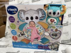 4 X BRAND NEW VTECH BABY KOALAS CUDDLE PLAY MATS (LOC: 22.2-aa8725)