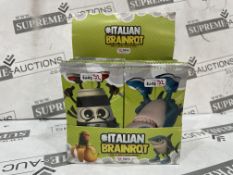 40 X BRAND NEW PACKS OF 36 ASSORTED ITALIAN BRAINROT COLLECTABLE CARDS (LOC: 20.8-AA7653)