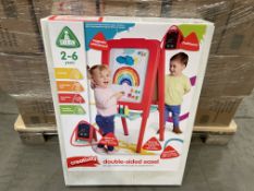 3 X BRAND NEW EARLY LEARNING CENTRE DOUBLE SIDED EASELS RRP £90 EACH (LOC: 48.19-AA7552)