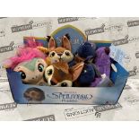 Box to contain 16 x Brand New Spellbound Soft Toy Plush Stuffed- Various Plush toys per box,