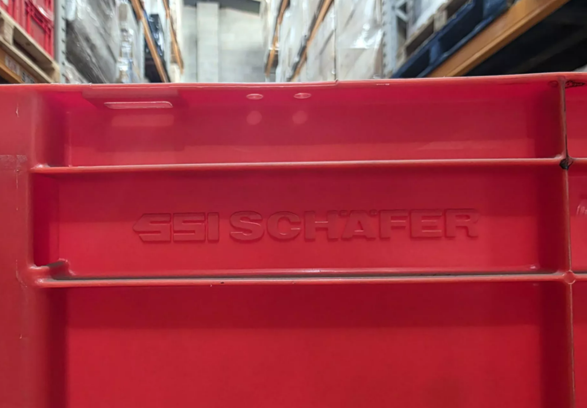 Pallet to Contain 35 x Schafer Stackable Tote Trays. Size Approx 60 x 40cm. High quality products. - Image 6 of 6