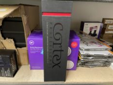 2 X BRAND NEW CORTEX INTERNATIONAL PROFESSIONAL 1 1/4 INCH CERAMIC ARGAN INFUSION STEAMLINER VAPOR