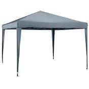 Boxed Pop up Gazebo Including Sides - Grey (LOC: SR5(4.1)-SK255)