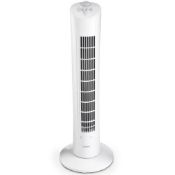 Boxed 31-inch Tower Fan - White (LOC: SR5(2.3)-SK639)