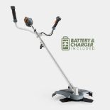 Boxed Cordless Grass Trimmer & Brush Cutter 2 in 1 - Grey (LOC: SR5(4.11)-SK969)