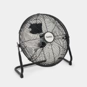 Boxed Floor Fan 3 Speeds Stand Included - Silver (LOC: SR5(2.3)-SK638)