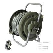 Verve Freestanding or wall-mounted Manual Hose reel set (L)25m (LOC: SR3(1.4)-LG453)