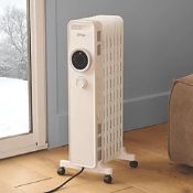 Blyss NY1507-24M 1500W Electric Portable Oil-Filled Radiator White (LOC: SR3(1.1)-LG400)