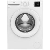 Beko BM1WT3821 8kg Freestanding 1200rpm Washing machine. RRP £369.00. (LOC: SR4-le1013)