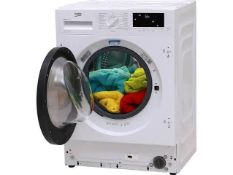 Beko WDIK954451F 9kg/5kg Built-in Condenser Washer dryer. RRP £529.00. (LOC: SR4-le1028)