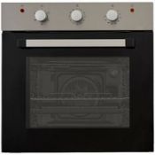 Cooke & Lewis CLFSB60 Built-in Single Fan Electric Oven. (LOC: SR4-le1031)