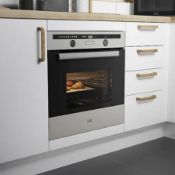 Cooke & Lewis CLMFSTa Built-in Single Multi-function Electric Oven. RRP £285.00. (LOC: SR4-le1008)
