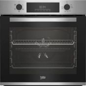Beko BBIF12300X Built-in Single Fan Electric Oven. RRP £290.00. (LOC: SR4-le1022)