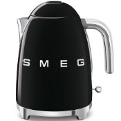 Smeg 50s Style KLF03BLUK Black Electric Kettle RRP £199.99 (LOC: SR3(4.7)-SF588)