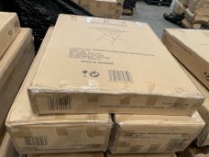Brand New Sets to include 1 x BrackenStyle Newark Folding Square Bistro Garden Dining Table 75 x