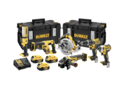 Boxed DeWalt DCK623P3-GB 18V XR Brushless Compact 6 Piece Kit RRP £1207.58, package is a six piece
