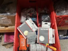 Tray to include a large amount of mixed DIY/Home Repairs items to include Bahco Colour Coded Bit