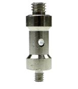 6 x Dorr M Spigot 1/4" - 3/8" Silver Connector 373605, Ideal for Connecting Flashes to Light