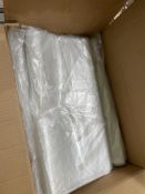 2 x Boxes to contain 10 x Packs of 50 Clear Large sacks each. (LOC: 43.2-JR2992)