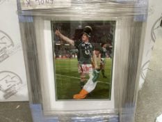 BRAND NEW LUXURY FRAMED APPROX 300 X 450 PAUL O'CONNELL 3 TIME SIX NATIONS WINNER SIGNED PHOTO