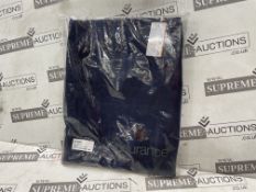 20 X BRAND NEW ENDURANCE NAVY COTTON BIB AND BRACE SIZE XL (LOC: 18.13-AA7174)