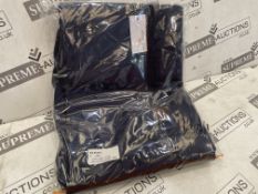 24 X BRAND NEW ENDURANCE NAVY COTTON BIB AND BRACE SIZE LARGE (LOC: 17.15-AA7167)