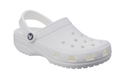 3 x Brand New Pairs of Crocs Classic Unisex White Clog, Size UK 9, Slip into your favourite clog and
