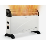 2 x Totopia 2000W Convection Heater, Silent Heating, 3 Heat Settings, Adjustable Thermostat, Space