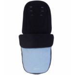5x NEW & BOXED MICRALITE BY SILVER CROSS Pro-Fold Footmuff - BLUE. RRP £45 EACH. A cosy cold-weather