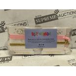 41 X BRAND NEW BLUE PANDA 24-Pack Hair Ties & Ponytail Holders - Gold, Pink & White, 3 Designs, 2
