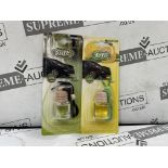 60 X BRAND NEW FLAVA LONG LASTING PREMIUM BOTTLE CAR FRESHENERS (SCENTS MAY VARY) (LOC: 55.2-