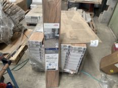 PALLET TO CONTAIN 36 X BRAND NEW PACKS OF EGGER EHL075 BROWN PEGANTI WALNUT LUXURY FLOORING. EACH