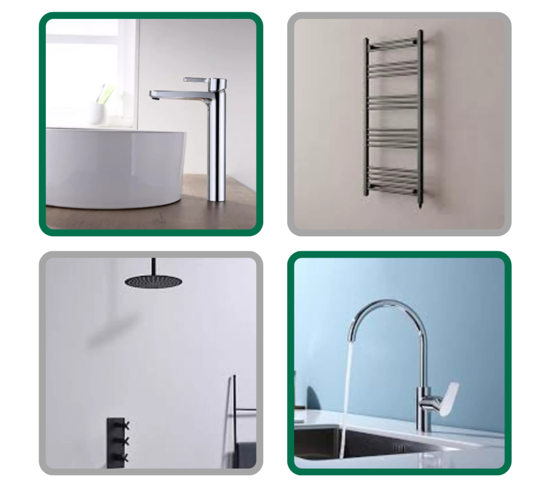 Liquidation of High End Bathroom Goods & Taps to Include:Bath and Shower Mixers, High Value Taps, Toilets, Radiators & Much More!