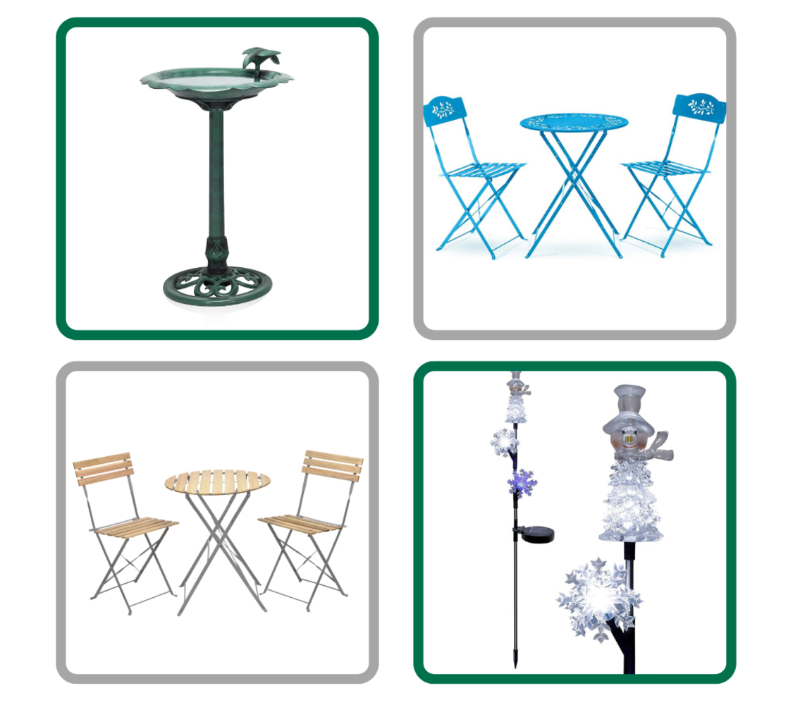 Luxury New & Boxed Garden Furniture, Ornaments & Water Features - Various Types - Delivery Available!