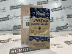 192 X BRAND NEW 7TH HEAVEN SUPERFOOD BLUEBERRY MUD MASKS 10G RRP £8 EACH (LOC: 46.8-AA4325)