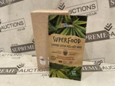 288 X BRAND NEW 10ML 7TH HEAVEN SUPERFOOD CANNABIS SATIVA PEEL OFF MASKS (LOC: 20.10.-aa8318)
