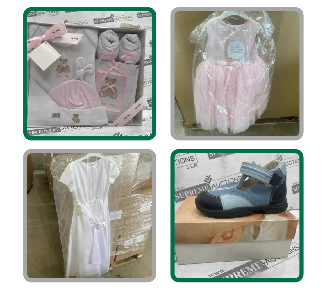 Petit Posh Children’s Luxury Clothing Stock Liquidation Approx. 27,811 Brand New Items Total RRP: £322,026.19 - Sold As One Lot!