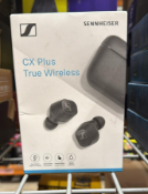 Boxed Sennheiser CX Plus True Wireless Earphones. . Sennheiser SUPERIOR SOUND - Powered by