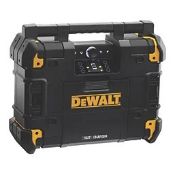 DEWALT DWST1-81079-GB 230V or 10.8/14.4/18V DAB / AM / FM TSTAK Site Radio (LOC: SR3(3.1)-AM145)