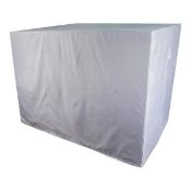 GoodHome Grey Rectangular Swing bench cover (H)170cm (W)160cm (LOC: SR3(2.8)-AM129)
