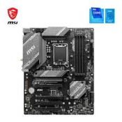 MSI B760 GAMING PLUS WIFI Motherboard, ATX - Supports Intel 14th, 13th & 12th Gen Core Processors (