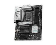 MSI B760 GAMING PLUS WIFI DDR4 Motherboard, ATX - Supports Intel 14th, 13th & 12th Gen Core (LOC: