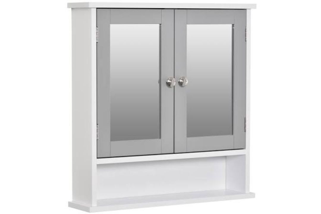 Boxed kleankin Bathroom Wall Storage Cabinet (LOC: SR7Left-FP209)