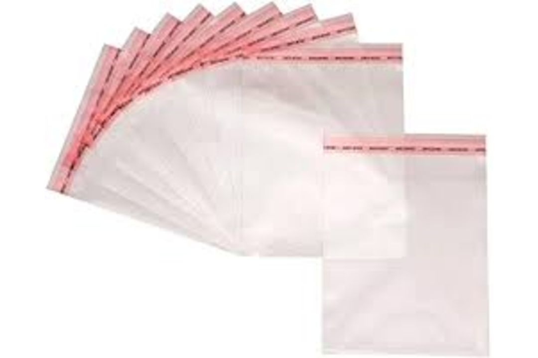 10 X BRAND NEW PACKS OF 500 CLEAR WITH PERF HANGING STRIP RETURNS POLYBAGS (LOC: 18.7-AA7112)